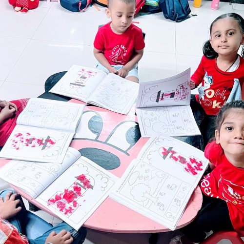 Red Color Day @KIDSLAND